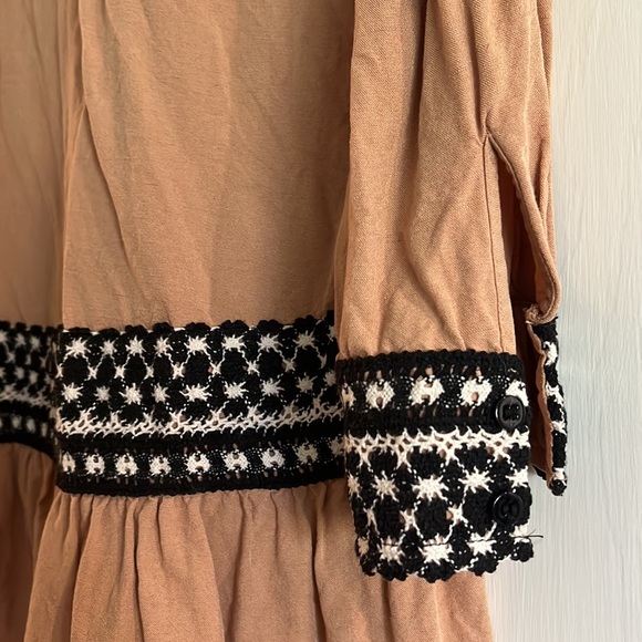 Linen blend Zara dress size XS - Picture 7 of 7